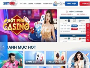 Sin88 – Nhà cái cá cược trực tuyến được nhiều người chơi 2026